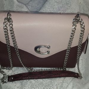 Gorgeous COACH Tammie Shoulder bag in colorblock